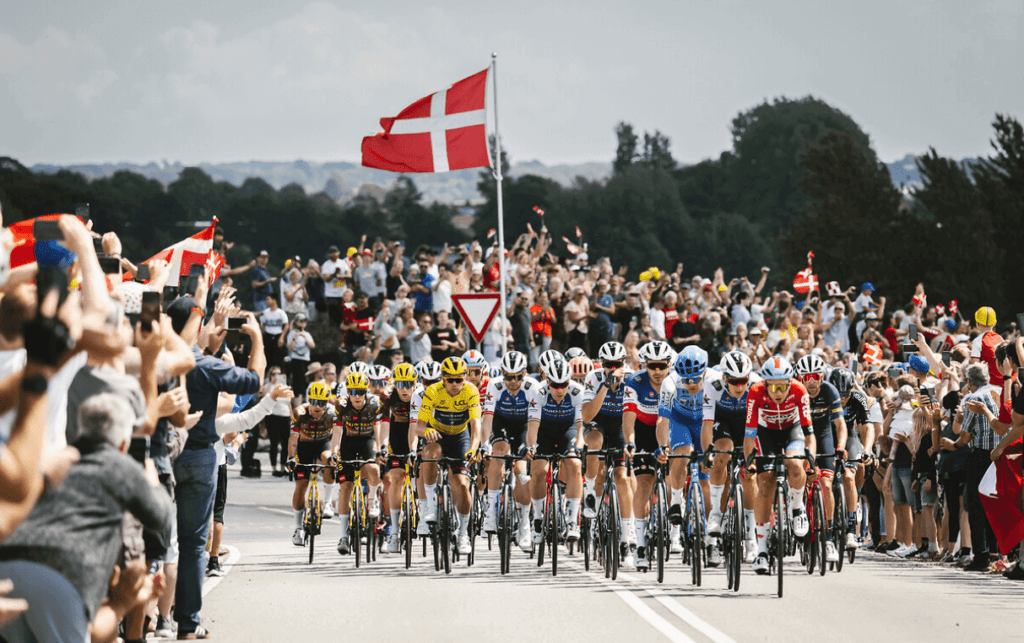 Tour de France mezőny Dániában