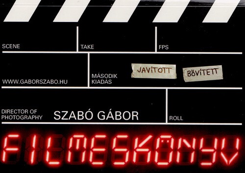 Szabó Gábor, Filmeskönyv