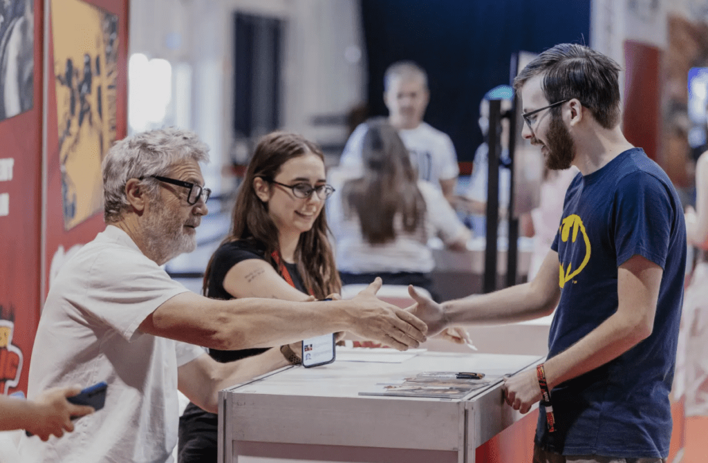 Képregény dedikálás BCC