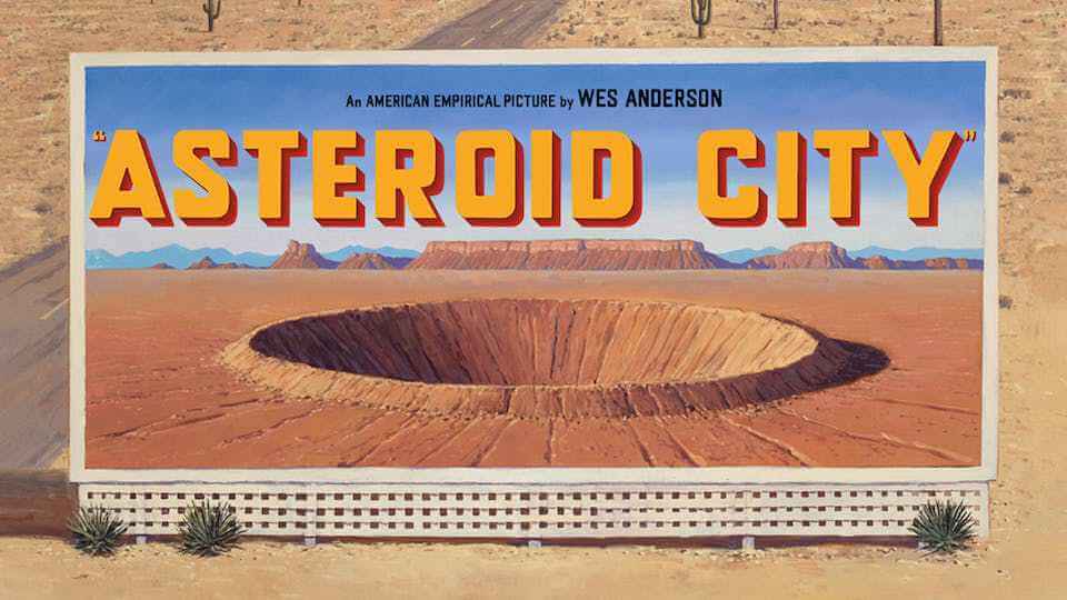 Asteroid City tábla